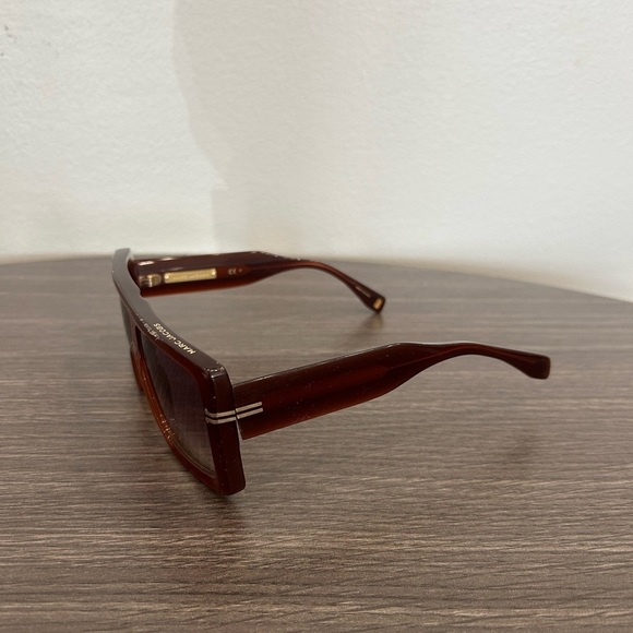 Marc Jacobs Gradient Brown Square Women’s Sunglasses - Picture 3 of 9